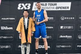 Milutinovic MVP pembuka Basket 3x3 World Tour