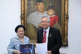 Megawati dan Rektor UTAR Malaysia bahas kerja sama riset dengan BRIN