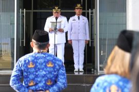 Pemkot Pematangsiantar upacara Hari Otonomi Daerah, baca pesan Mendagri