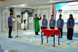 Bupati Banjar lantik empat pejabat pimpinan tinggi pratama