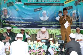 Ribuan jamaah padati haul ke-1 KH M Aini di Gumbil HSS