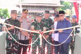 Pangdam II/Sriwijaya: Jembatan Gantung Garuda jadi penggerak ekonomi warga Desa Pusar