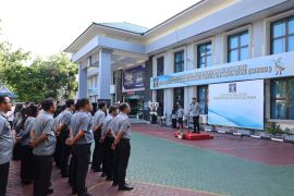 Pimpin Apel Pagi, Kakanwil Tekankan Komitmen Raih Predikat WBBM