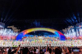 Lagu Tema Pembukaan Asian Beach Games Sanya (ABG) - "See ya in Sanya": Dunia luas, namun ujung langit dan tepi laut terasa dekat