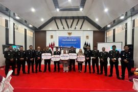 Raih Prestasi Nasional, Lapas Pekanbaru Ikuti Tasyakuran HBP ke-62