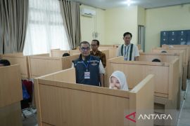 Wakil Rektor UNJA tinjau UTBK hari pertama