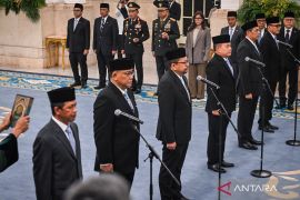 Pelantikan pejabat baru Kabinet Merah Putih