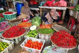 Selasa, harga cabai rawit merah tembus Rp165.000/kg, telur Rp44.100/kg