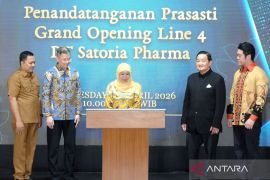 Gubernur Khofifah: Satoria Pharma jamin pasokan infus 14 RS milik pemprov