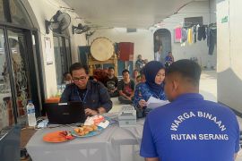 Rutan Serang gandeng Disdukcapil rekam KTP-el bagi warga binaan