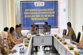 Polda Sulbar meluncurkan sekolah pelopor keselamatan berlalu lintas