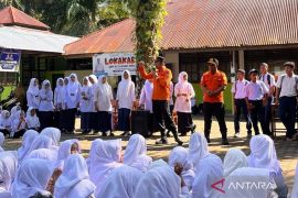 BPBD-Basarnas Pasaman Barat sosialisasi dan mitigasi bencana ke sekolah