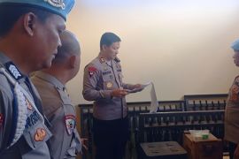Polres Banggai periksa senpi dinas pastikan pengelolaan sesuai SOP