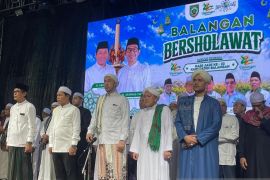 Ribuan masyarakat antusias ikuti Balangan Bersholawat