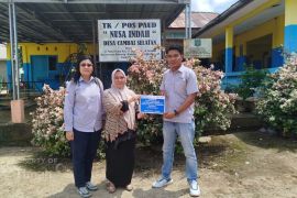 PT Timah bantu Pos Paud Nusa Indah Bangka Tengah