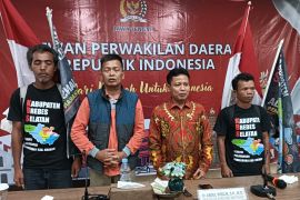 "Long march" relawan pemekaran Brebes Selatan tiba di Semarang