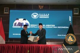 Sertijab Kepala Barantin, Karding tekankan transformasi global
