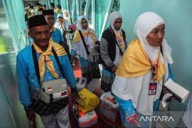 Jamaah calon haji dapat tambahan proteksi risiko penyakit akibat cuaca panas saat Armuzna