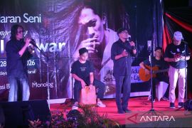 Pergelaran seni kenang Chairil Anwar digelar di Taman Budaya Sumbar