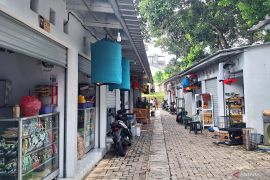 Gerai Teras Lenteng Agung Jaksel terisi penuh oleh 125 pedagang