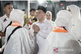 Lepas keberangkatan, Bupati PMA doakan kesehatan, keselamatan, hingga jadi haji mabrur bagi calon jemaah haji Palas tahun 2026