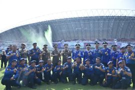 Damkartan Kota Jambi sabet juara nasional kompetisi Firefighter