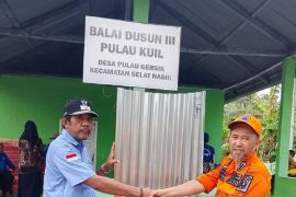 BPBD Belitung salurkan bantuan untuk korban angin kencang