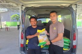 Polres Touna gelar pasar murah jaga stabilitas harga pangan