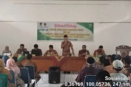 Sosialisasi akses Reforma Agraria TA 2026 di Nagari Ganggo Hilia