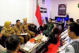 Dandim beri motivasi Paskibraka Barito Utara ke tingkat Kalteng