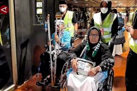 Kloter 1 Jakarta berangkat, Bandara Soetta siagakan petugas khusus
