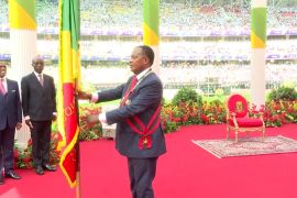 Denis Sassou-Nguesso dilantik kembali sebagai presiden Kongo