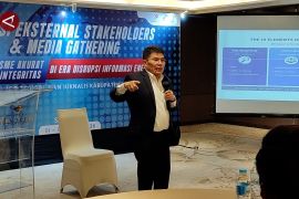 Dirut LKBN ANTARA bicara tantangan di era " Homeless Media "