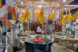 Kota Palu jadi salah satu titik pengecoran Rupang Buddha Nusantara