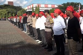 Polda Maluku gelar apel Sabuk Kamtibmas untuk perkuat sinergi
