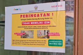 Pemko Lhokseumawe beri peringatan terakhir 27 usaha walet ilegal