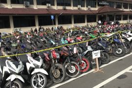 Polda Sumsel amankan 1.715 kendaraan hasil kasus curanmor sejak 2024
