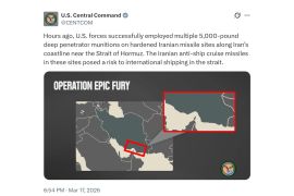 Perunding gagal, AS blokade total pelabuhan Iran mulai 20 April