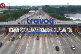 Travoy, teman perjalanan pemudik di Jalan Tol