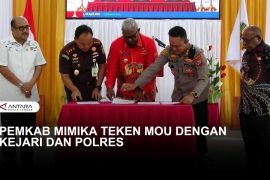 MoU KOORDINASI PENGAWASAN INTERNAL PEMKAB MIMIKA DENGAN APH