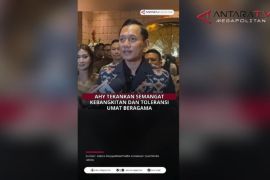 AHY tekankan semangat kebangkitan dan toleransi umat beragama