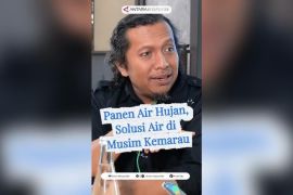 Panen air hujan, solusi air di musim kemarau