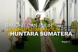 Bangkit dan pulih, sinergi membangun huntara Sumatera (bagian 2)