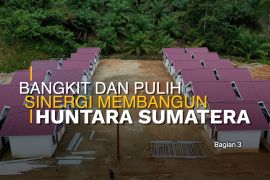 Bangkit dan pulih, sinergi membangun huntara Sumatera (bagian 3)