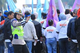 Polri apresiasi buruh sampaikan aspirasi dengan tertib