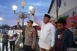 Bupati-Kapolres kawal 28 ribu buruh berangkat dari Bogor ke Jakarta