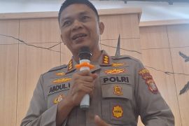 Polres Depok kawal aksi buruh ke Jakarta