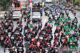 Aksi May Day di berbagai daerah di Indonesia