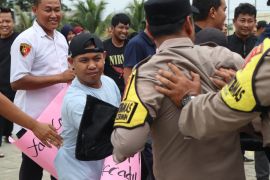 Polres Sergai gelar latihan Sispamkota