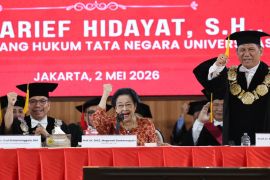 Megawati tegaskan pembentukan lembaga Negara perkuat sistem demokrasi